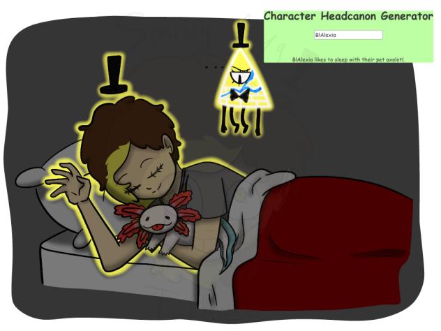 Bill!Alexia Headcanon Generator 1