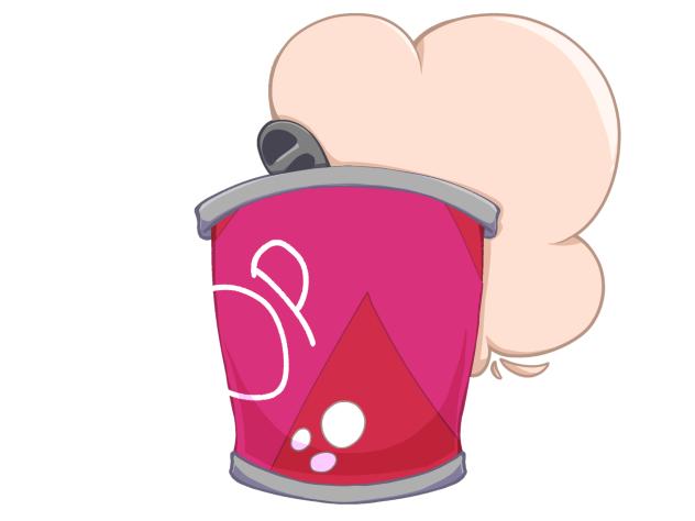 Soda-pop side profile asset