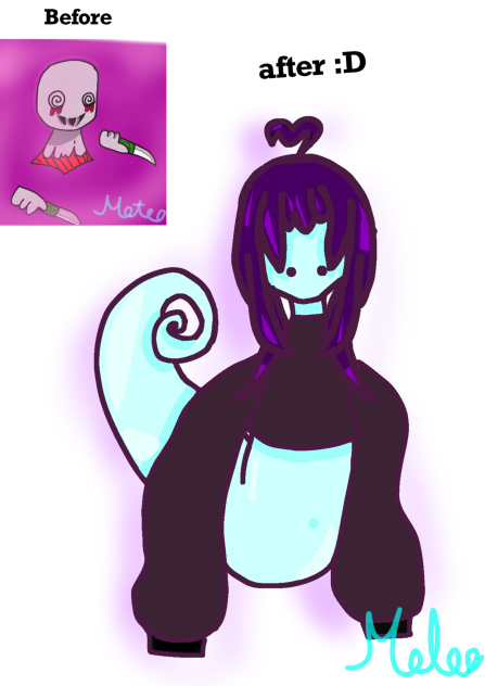 Little ghost person - ibisPaint
