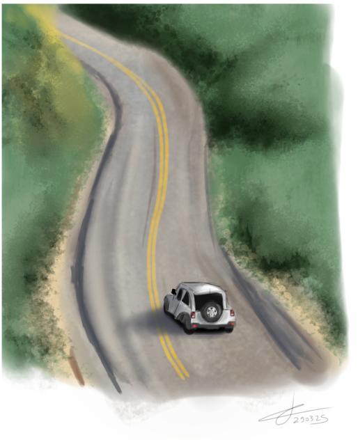 Landscape practice - ibisPaint