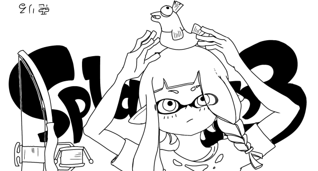 スプラトゥーン3 線画