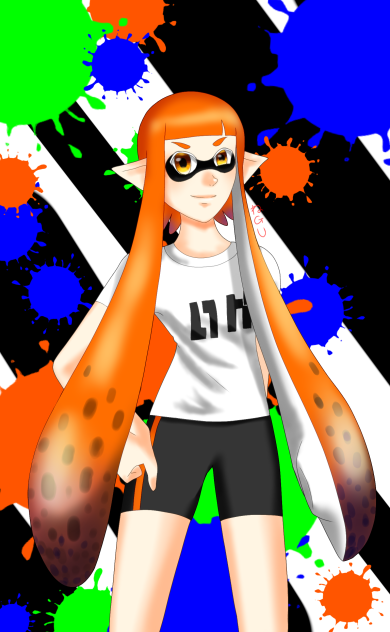 初代イカガール  スプラトゥーン