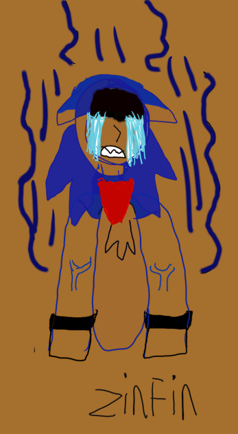 I'm Fine! Sonic exe speedpaint