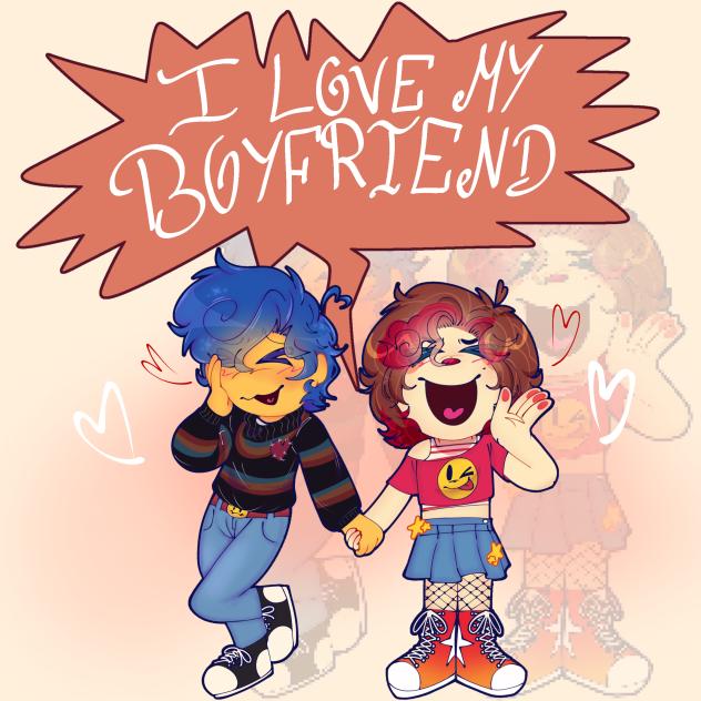 ¡I LOVE MY BOYFRIEND! (oc × canon) Re