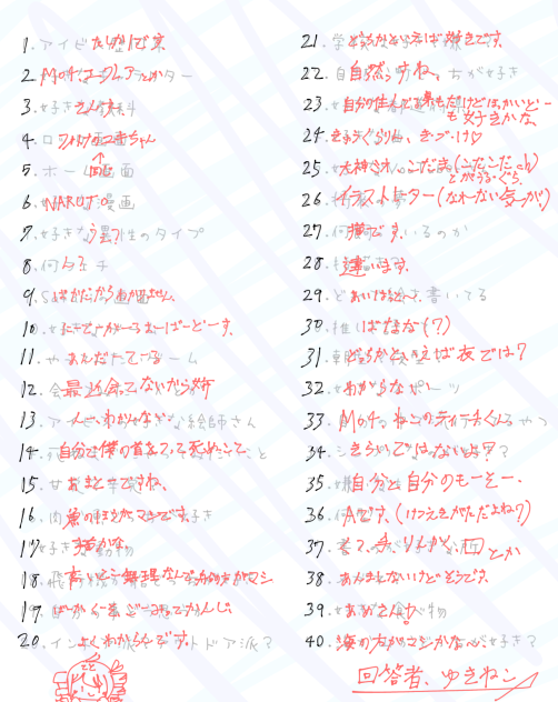 質問テンプレやりました！