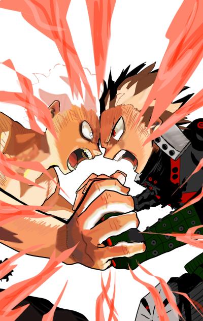 爆轟勝己とオールフォーワン