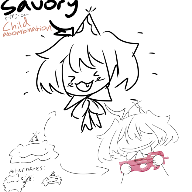Savory puppy-cat