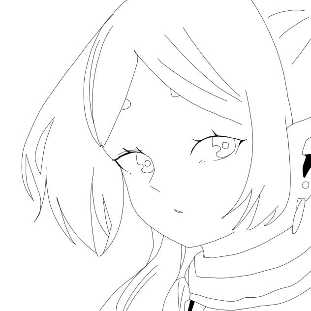 フリーレン　線画