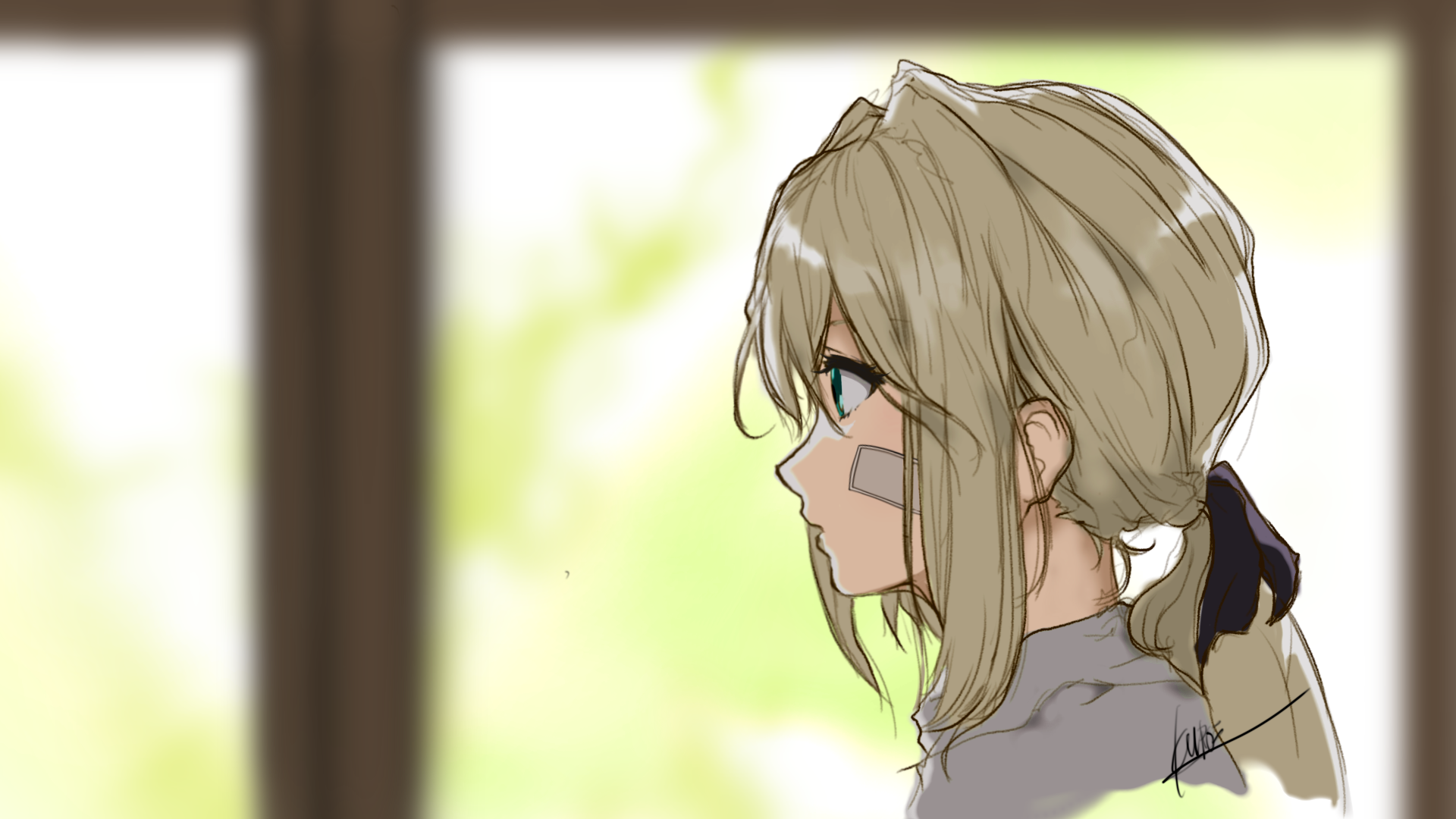 ヴァイオレットエヴァーガーデン Ibispaint