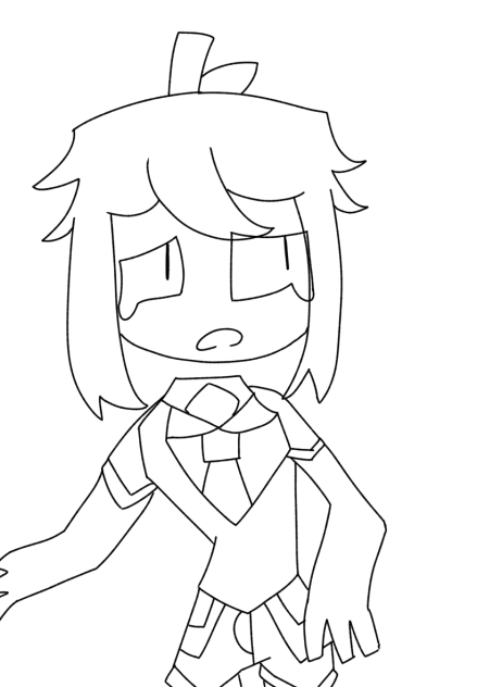 アビー 塗り絵