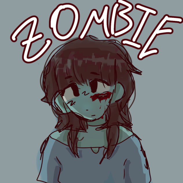 Zombie girl - ibisPaint