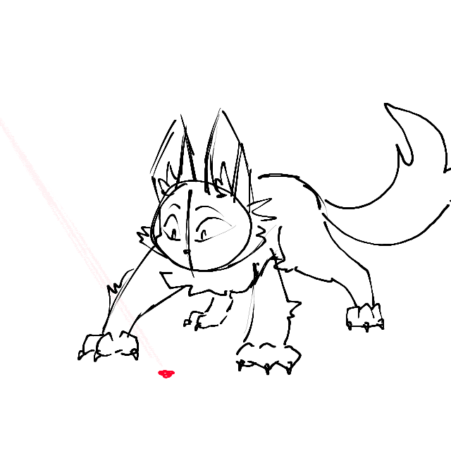 Cat animation - ibisPaint