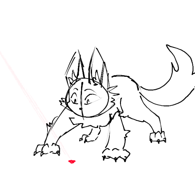 Cat animation - ibisPaint
