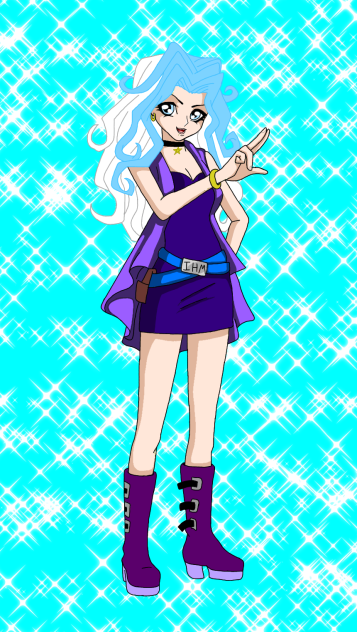 My OC as Yuma's twin sister