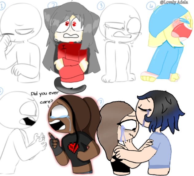Sad collab - ibisPaint
