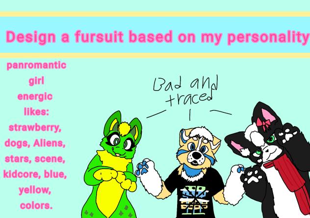 please design a fursuit to me