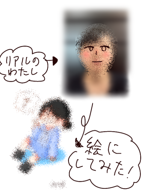 主(リアル)の描き方。