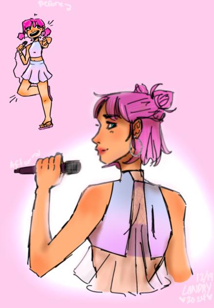 💕OC character redesign💕