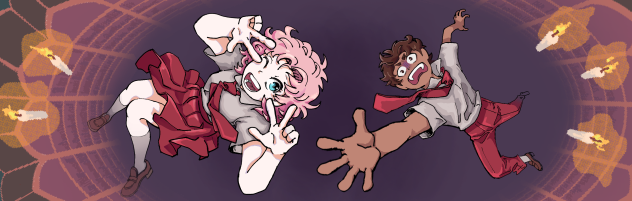 The bookshelf ghost banner entry