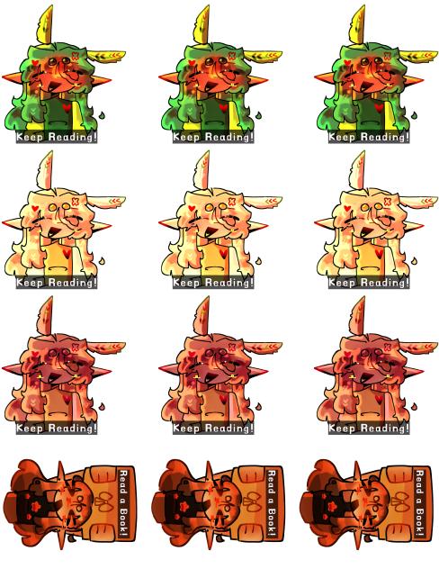 Finished Stickers!