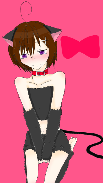 首輪 猫化