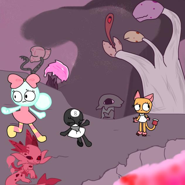 An unknown alien world