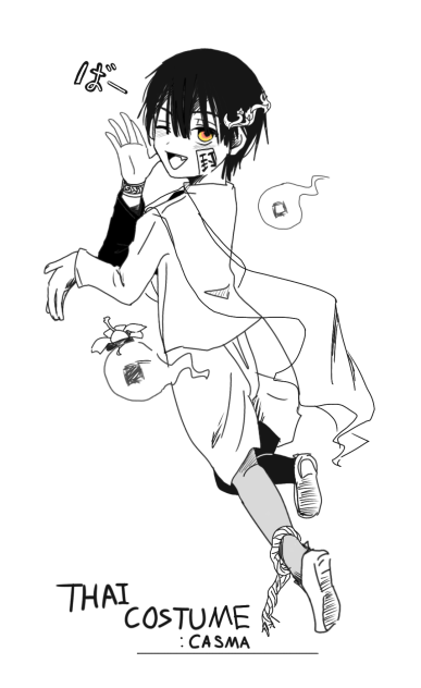 花子くん  Thaicostume