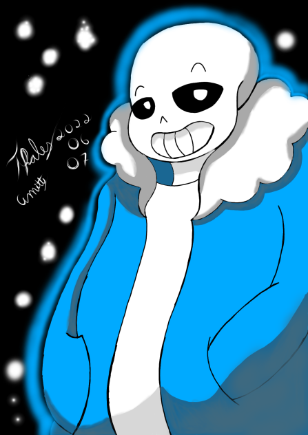 Sans de undertale (fanart)
