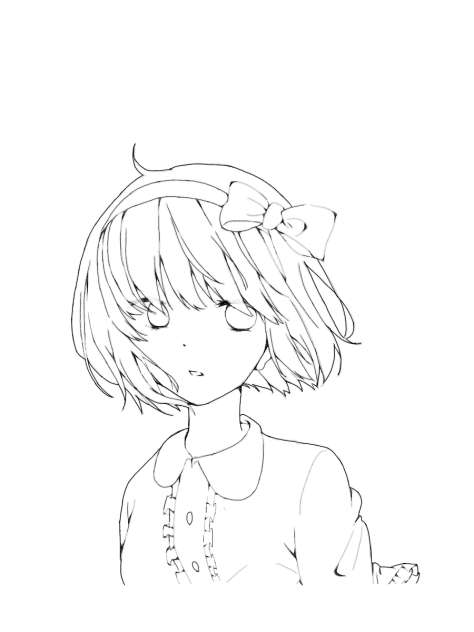 線画(●´ω｀●)