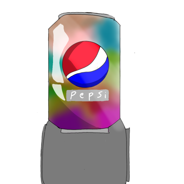 colorful pepsi