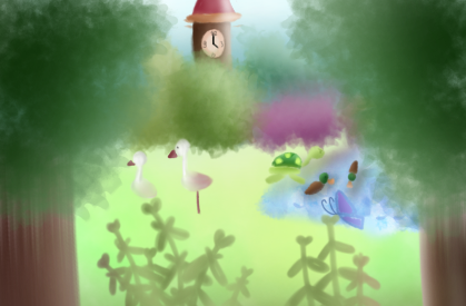 森の風景🌳🍃