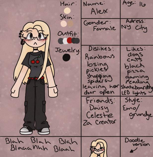 NEW OC (AGAIN) WHAT DO YOU THINK⁉️