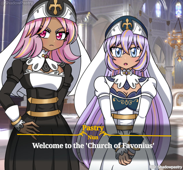 Genshin X St Pastry Order Crossover Art