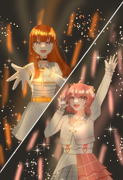 アイドル風に描いてみた！えとさんのあさん