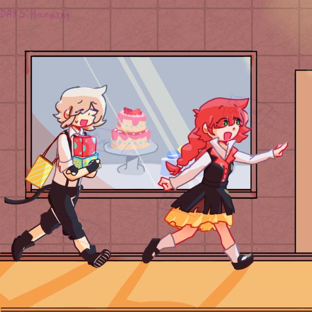 Hanging! (Day 5, Inktober)