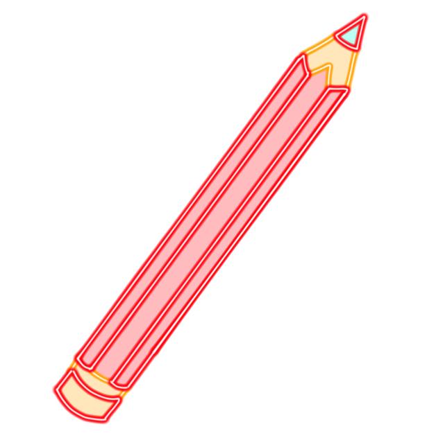 Pencil neon