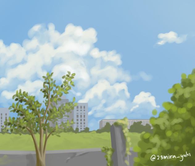Landscape Painting Green Theme 5