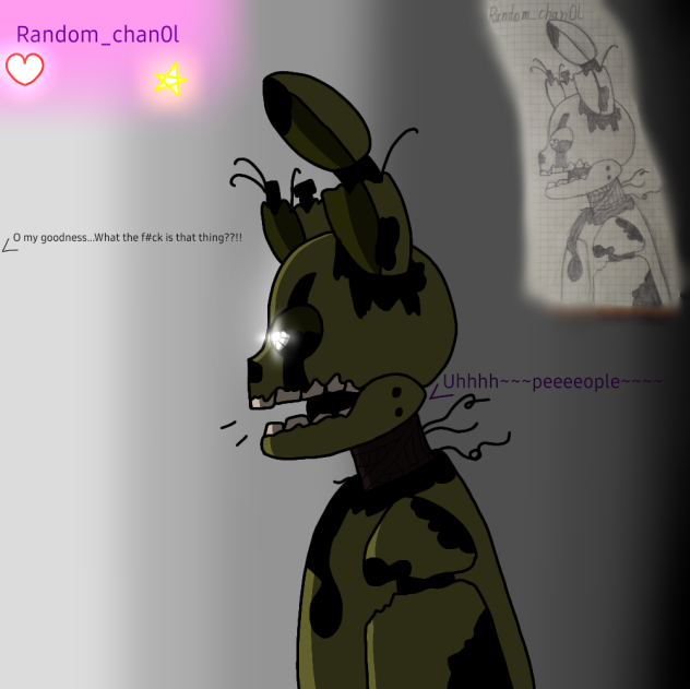 My Springtrap art (original is mine!!!!)
