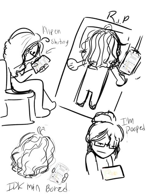 me right now cus Im bored as hell - ibisPaint
