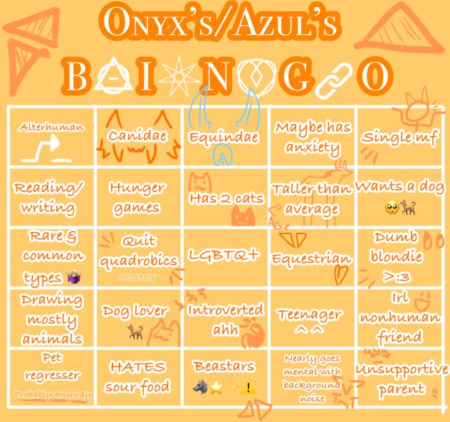 ⭐️My bingo⭐️