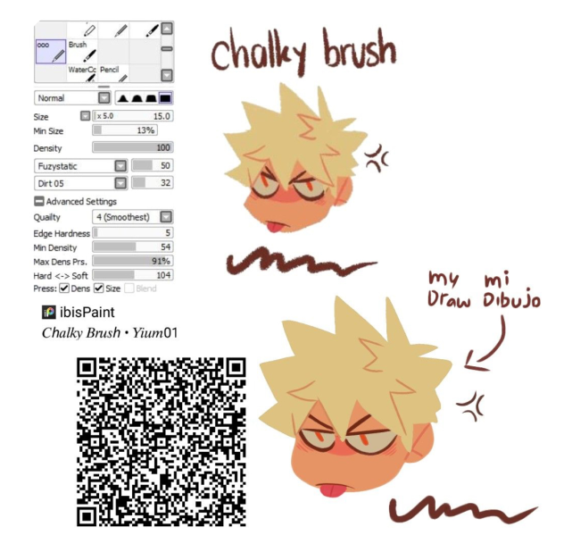 chalky brush