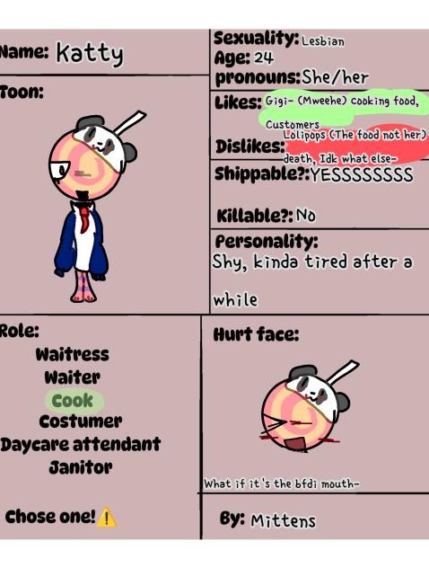 I use Katty too much-