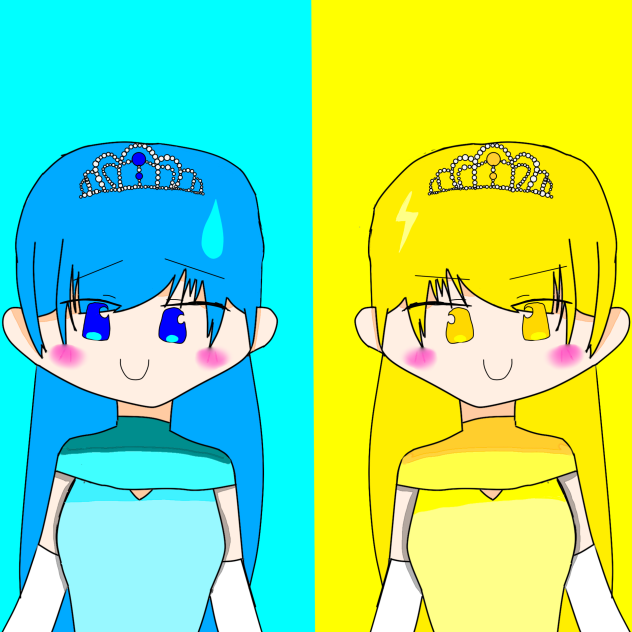 ⚡️と💧の姫様