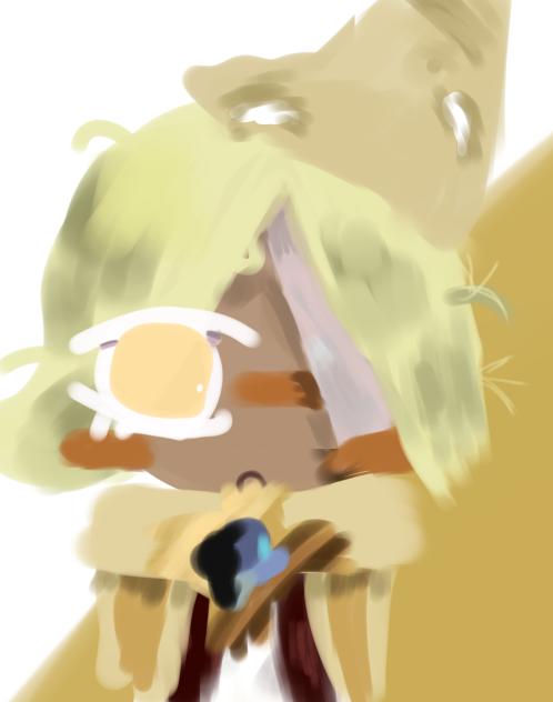 Finishes this and runs away