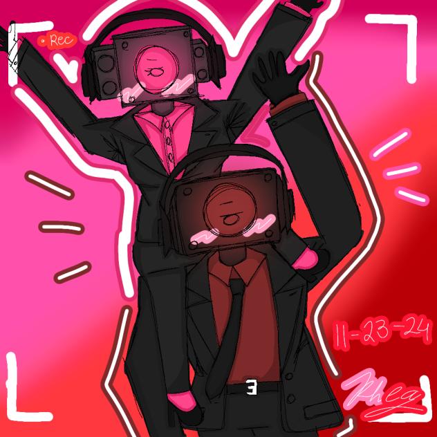 Like brother like sister ❤️🩷 (remake)