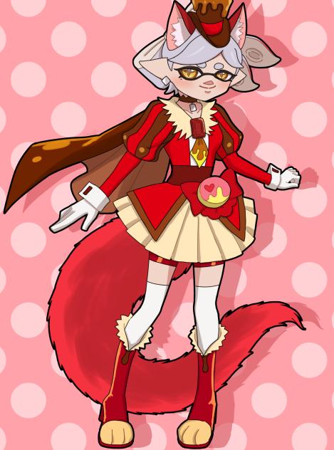 キュアショコラ×ホタルちゃん