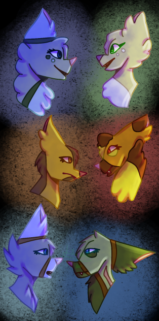 the 3 & their past incarnations