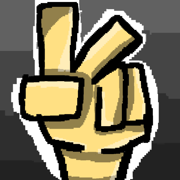 pixel hand