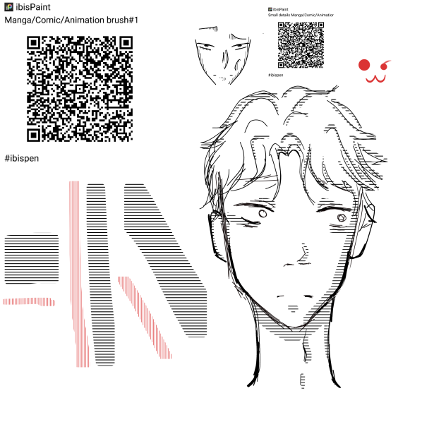 Comic+Animation details brush#1 and #2