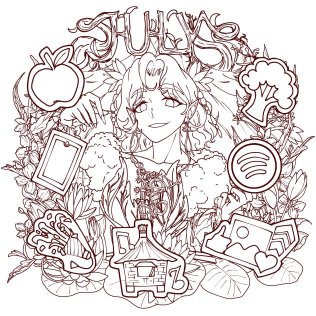 JULY ME 2025(Lineart)
